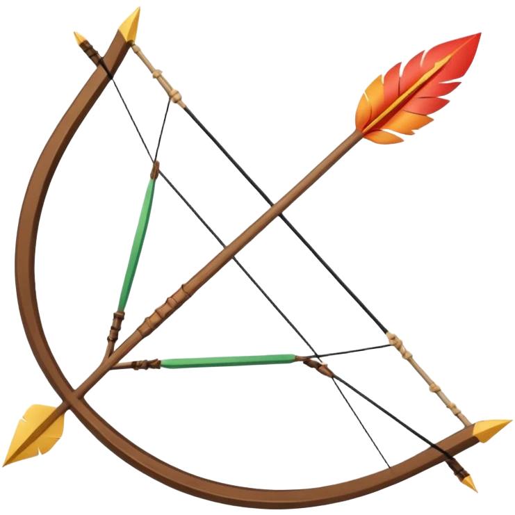 bow and arrow emoji