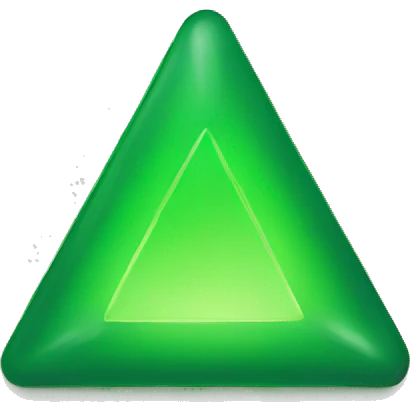 Green triangle emoji emoji