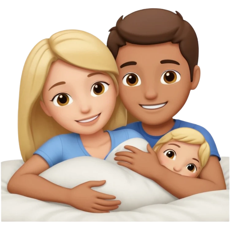 intimate moment on the bed emoji