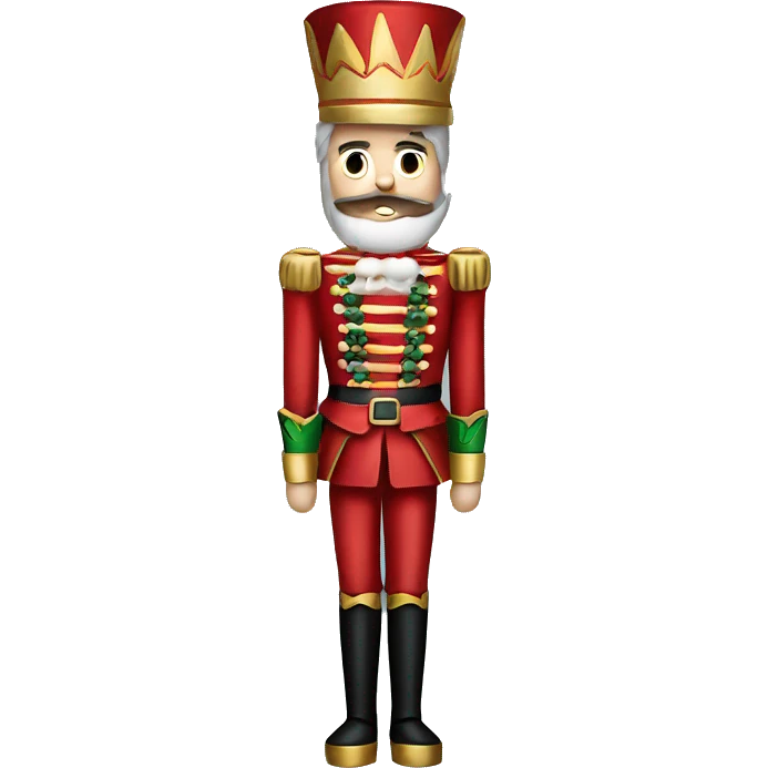 christmas nutcracker full body emoji