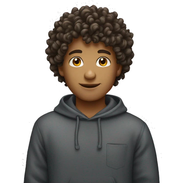 curly boy emoji emoji