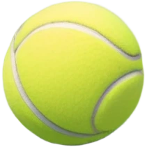 grass court, with the lines of the court clearl with visible in the background. A tennis racket and ball/ The scene captures the essence of the sport, highlighting the equipment and the vibrant, open atmosphere of a tennis match emoji