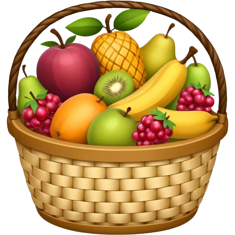fruit basket emoji