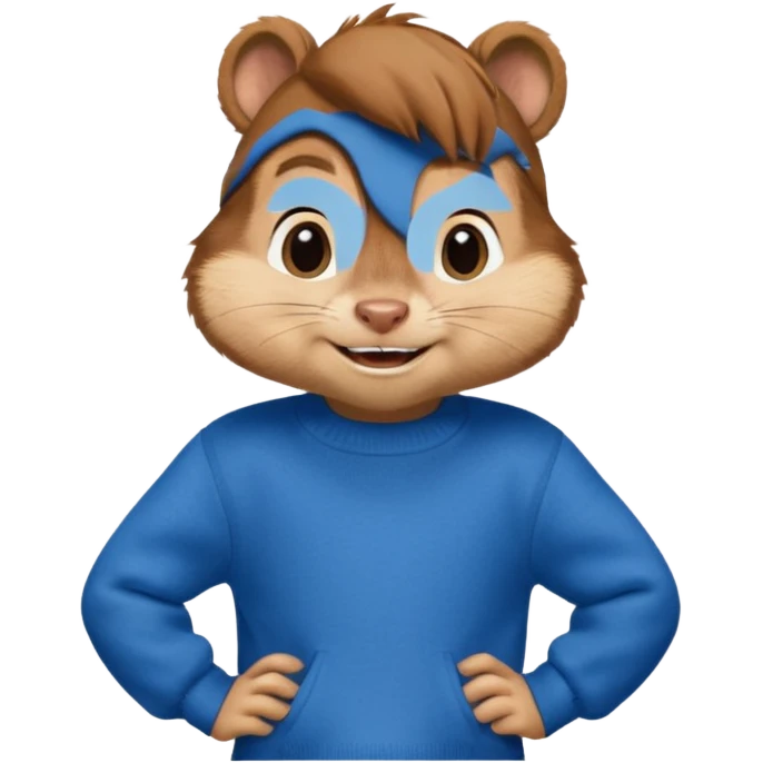 Chipmunk Simon from alvin and the chimpmunks emoji