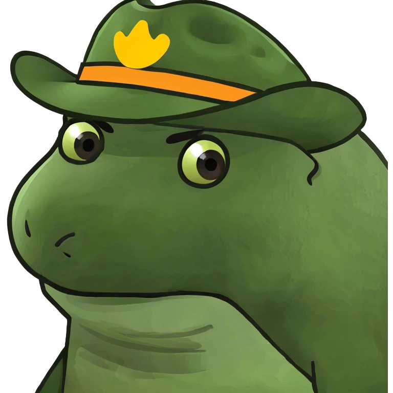 Beaver with cowboy hat emoji