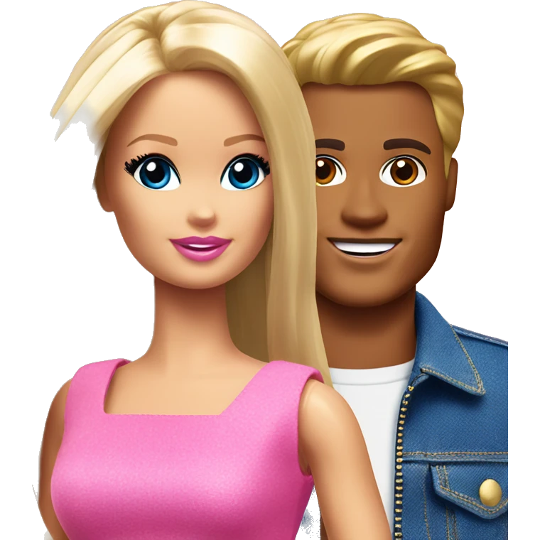 Barbie and Ken emoji