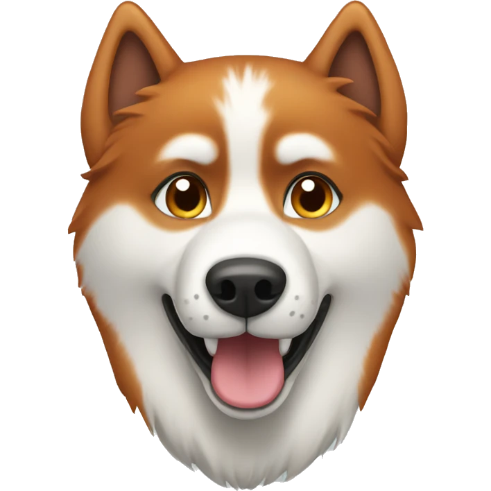 ginger husky emoji