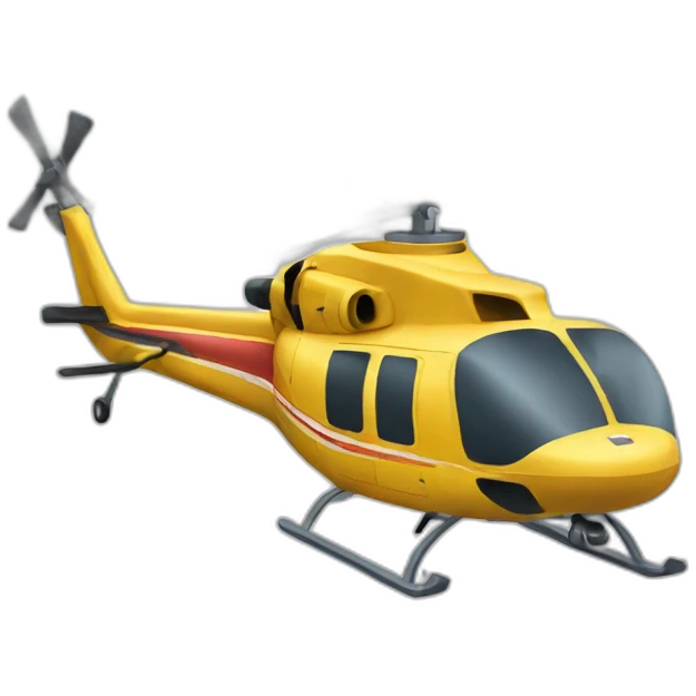 Helicopter emoji