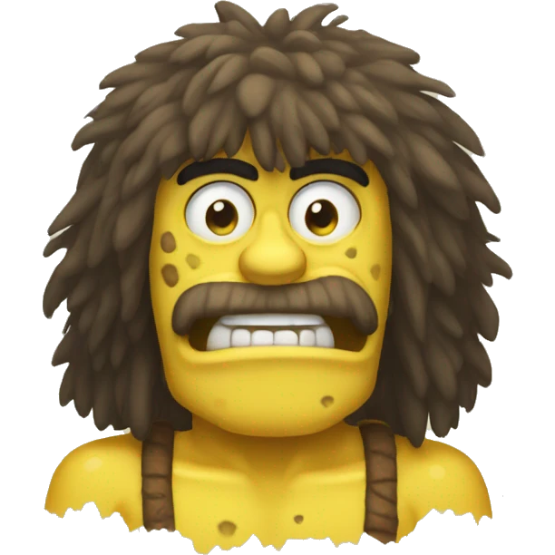 spongebob caveman emoji