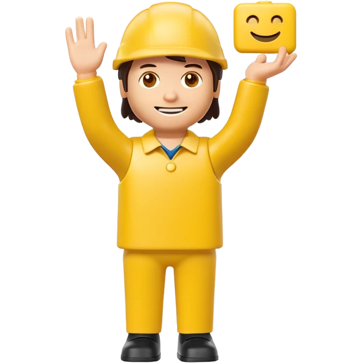 Playmobil guy emoji