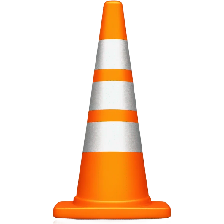 construction cone emoji