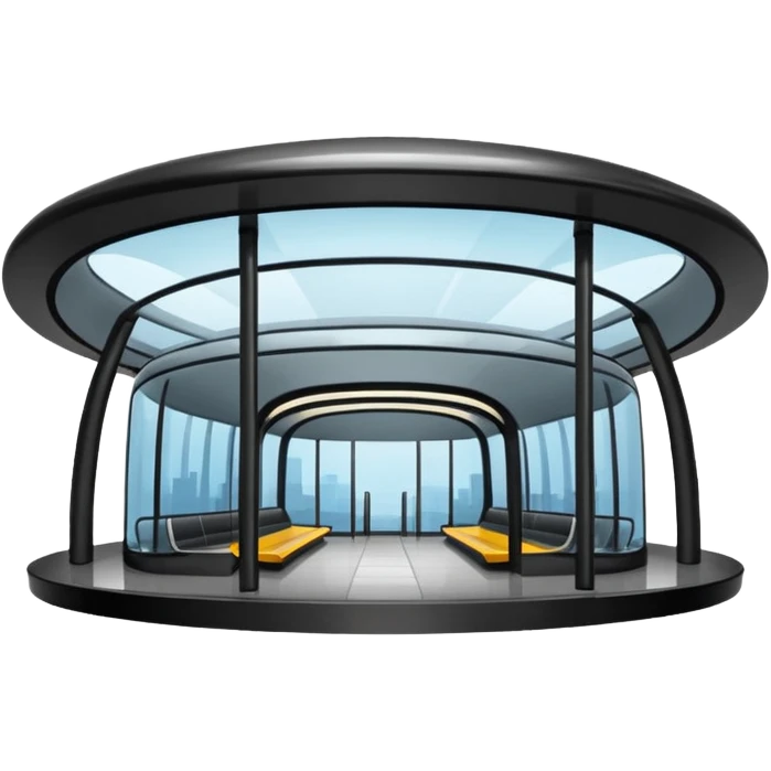 haz un emoji del oculus estacion de autobus  en new york mas realista y mejor emoji