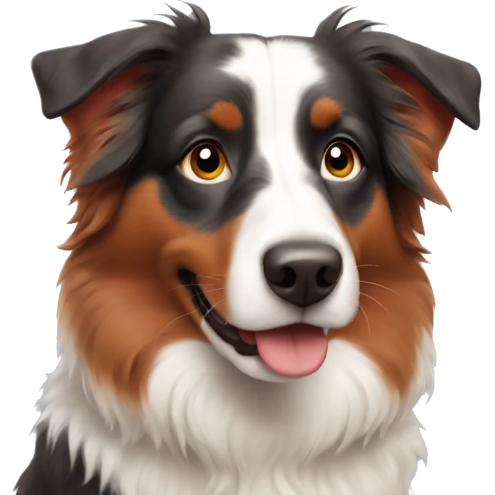 red australian shepherd emoji