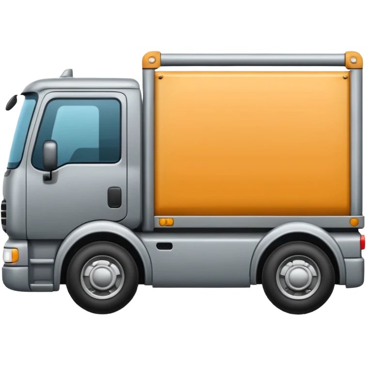 Camion gris emoji