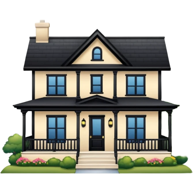 Front seight of a house emoji