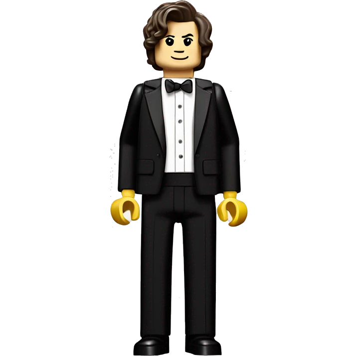 HARRY STYLES lego full body grammys emoji