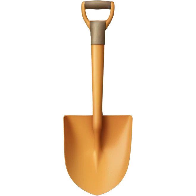 Natural small garden shovel emoji