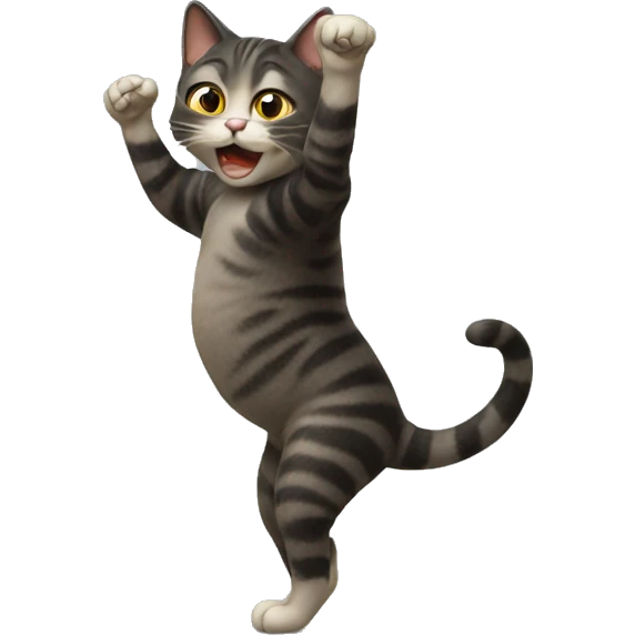 Cat twerking emoji