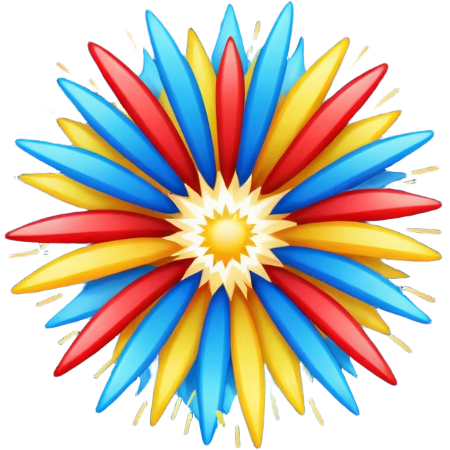 firework burst emoji