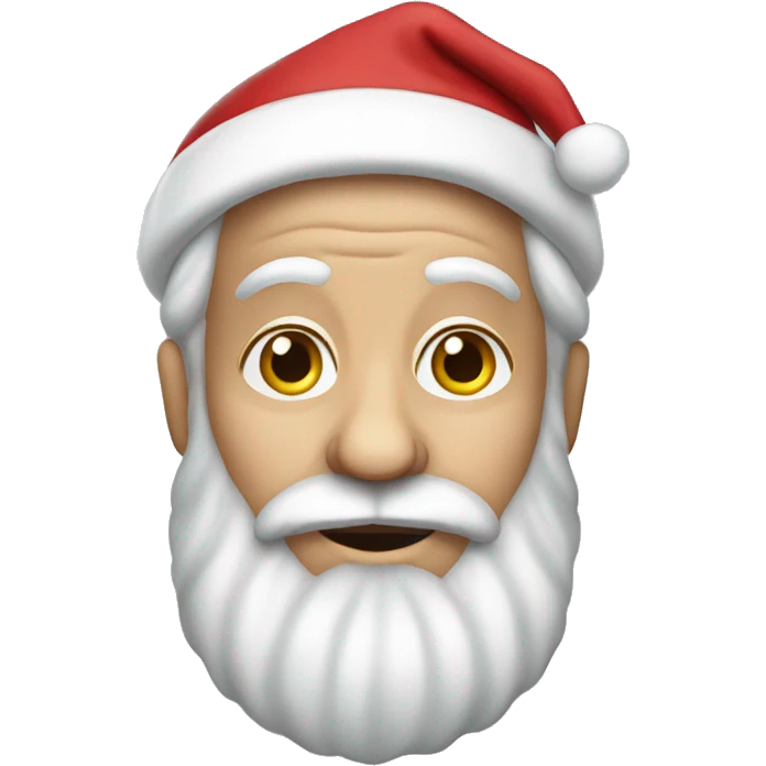 Jewish Santa emoji