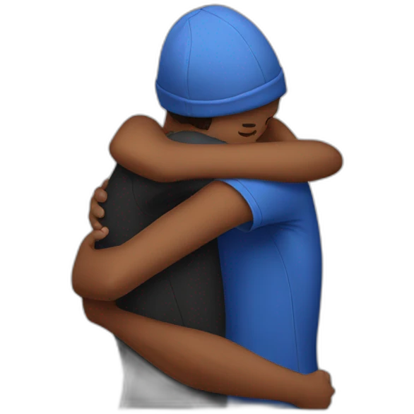 Hug relationship emoji