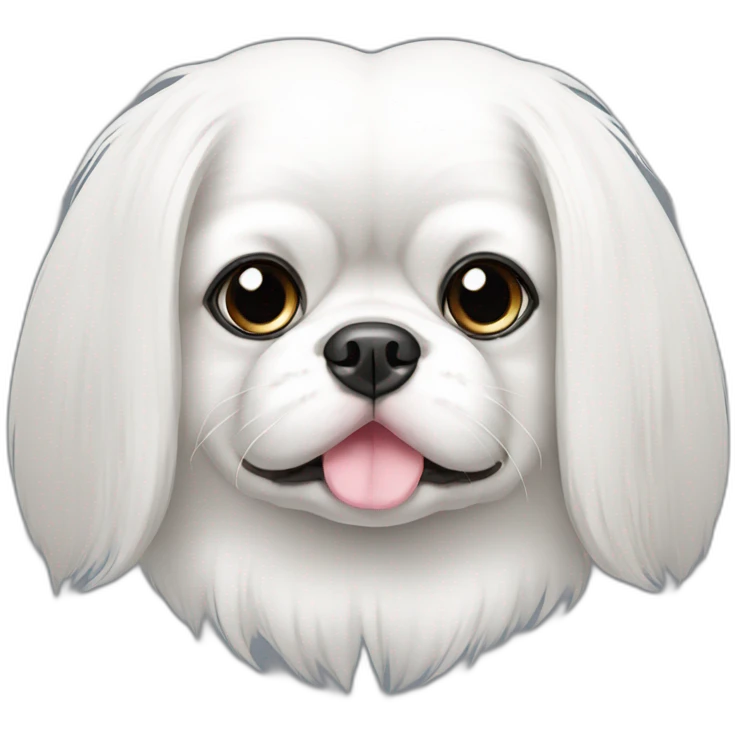 white black japanese chin face emoji