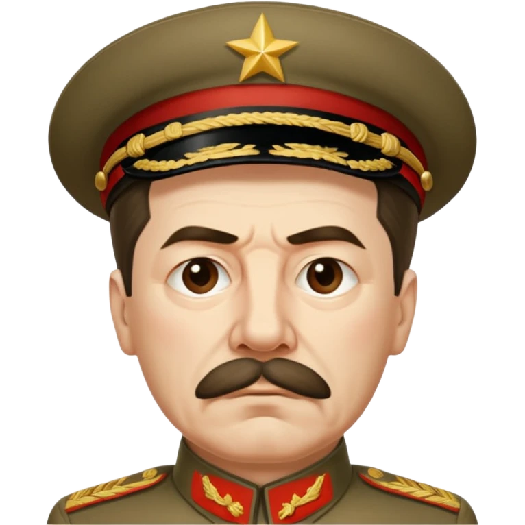Joseph stalin is sad emoji