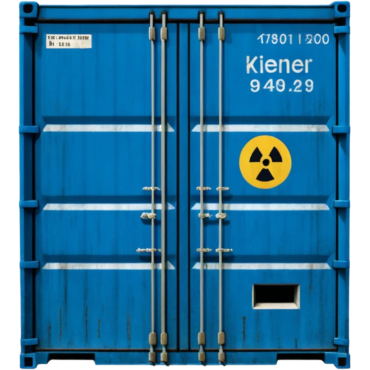 Anselm Kiefer shipping container cast in concrete emoji