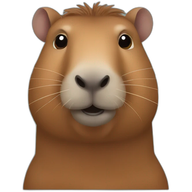 Capibara emoji