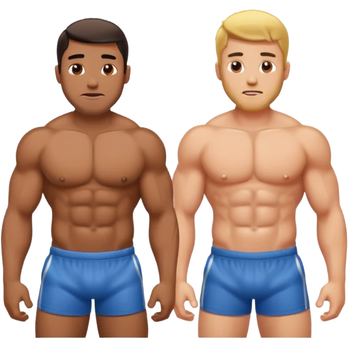 Two guys having sex emoji