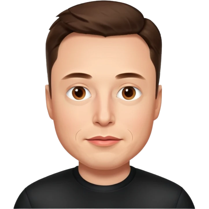Elon Musk emoji
