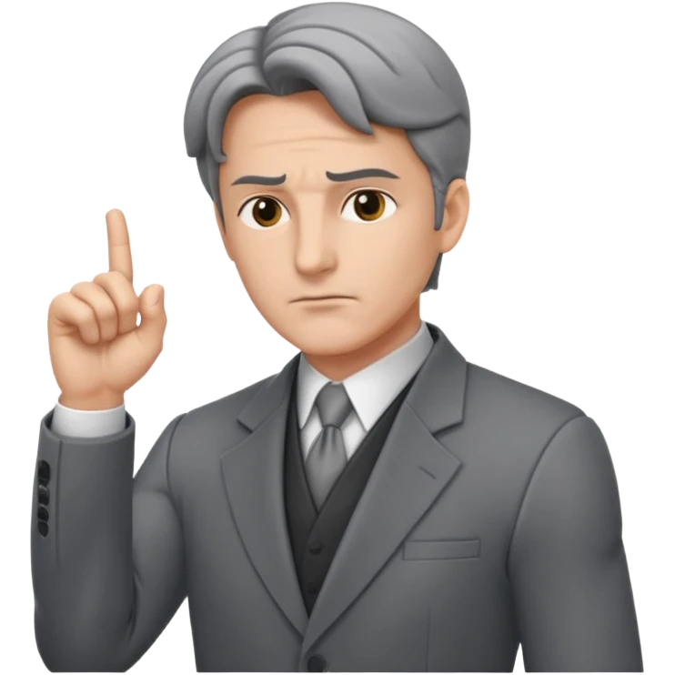 судья крутит пальцем у веска emoji