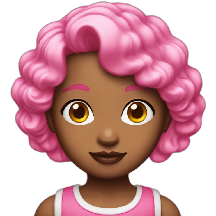 Pinky doll emoji
