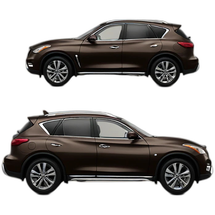infiniti qx50 brown emoji