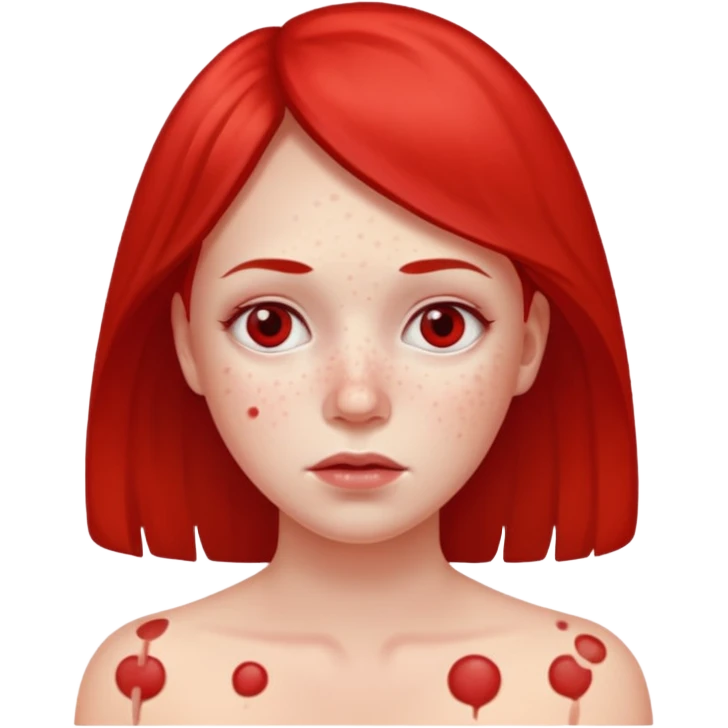 measles woman emoji