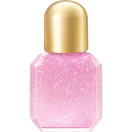 Fairy light pink perfume glitter emoji