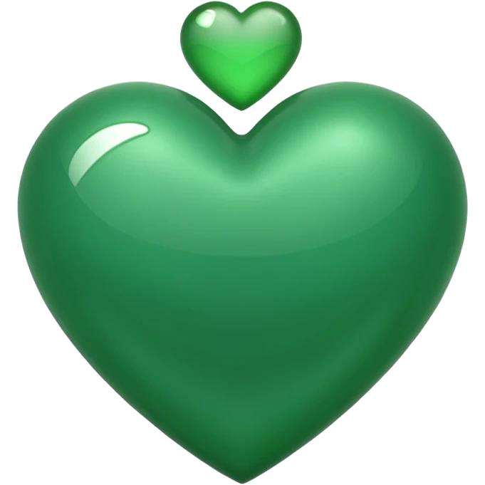 green heart emoji