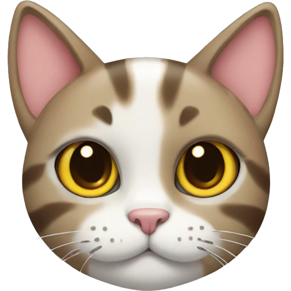 cat with a bow emoji