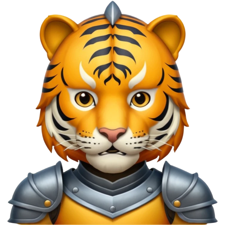 tiger knight portrait emoji