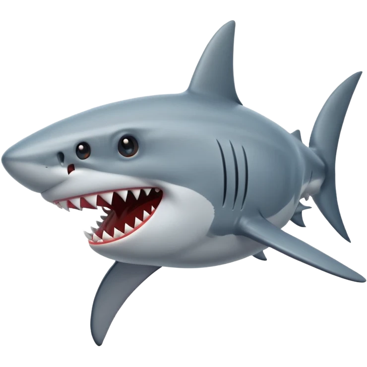 un requin emoji