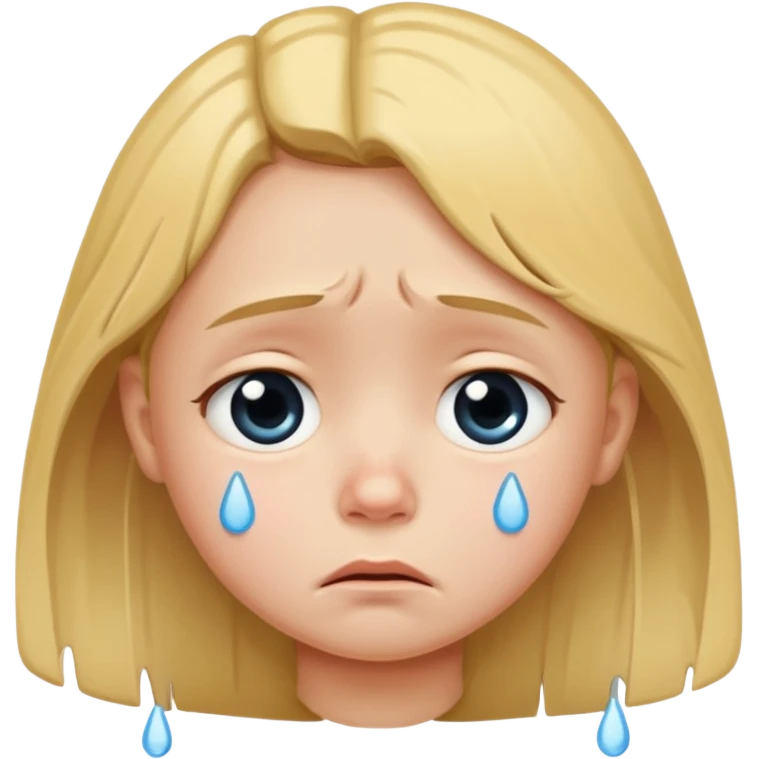 Ağlayan çocuk emoji
