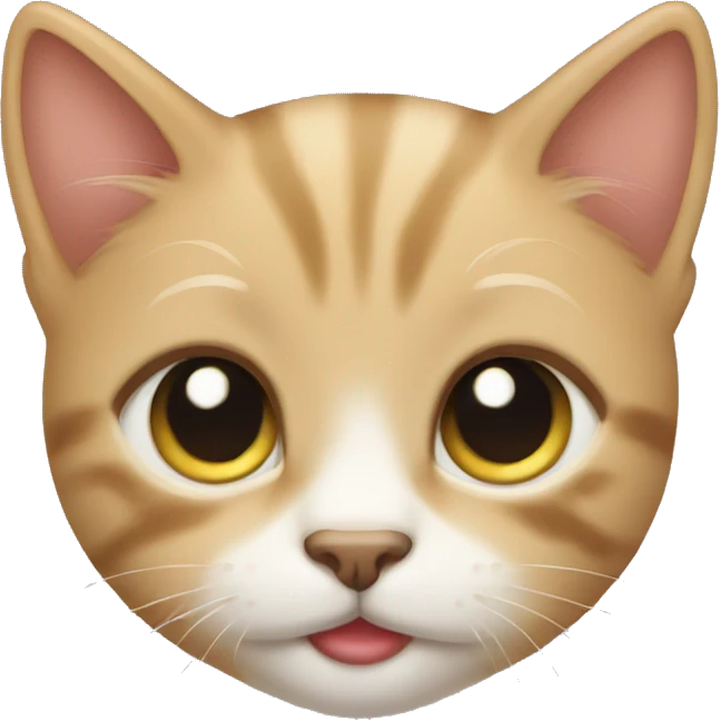 Cute kitten emoji