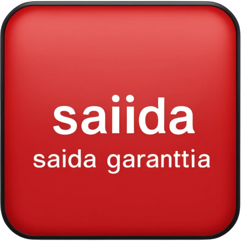 saida garantia banner emoji