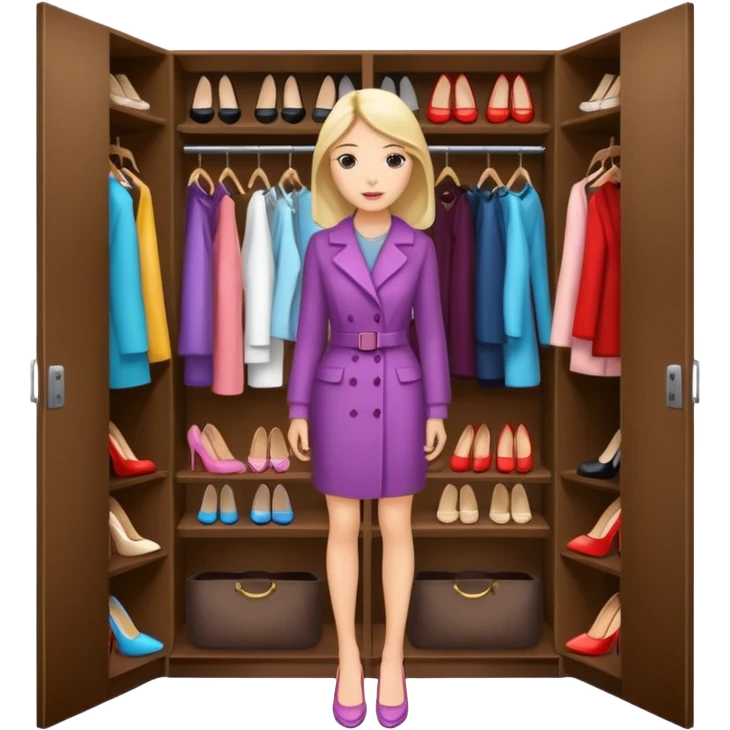 Women closet emoji