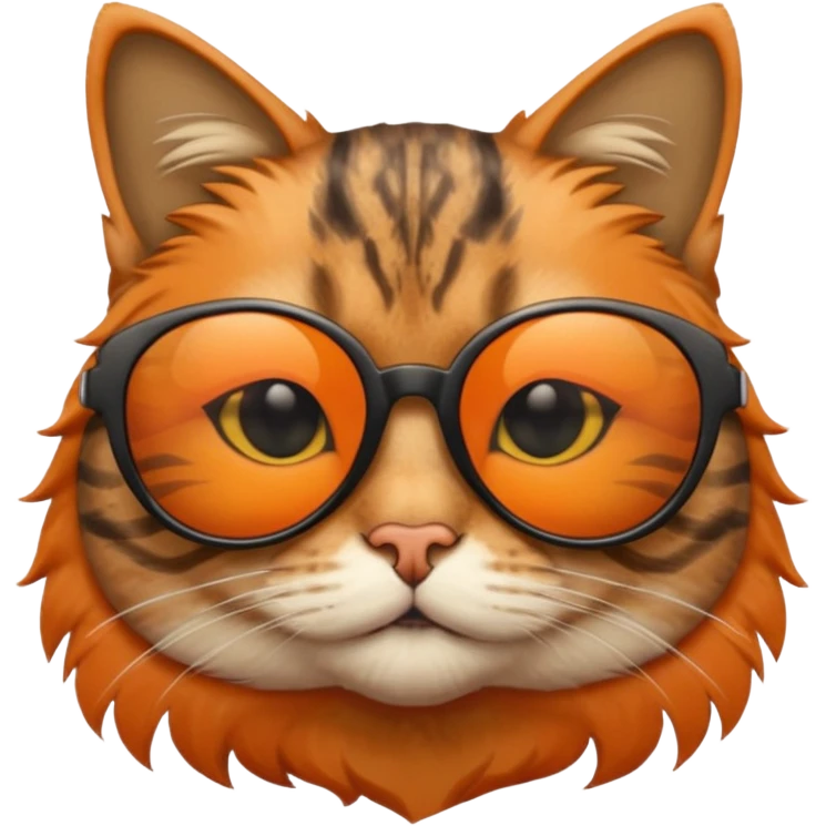 Cat wearing sunglasses emoji