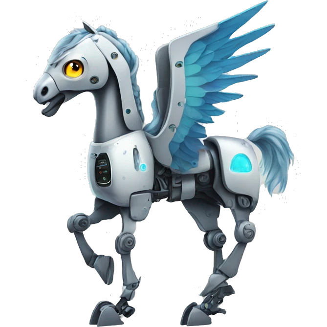 Robot Pegasus  emoji