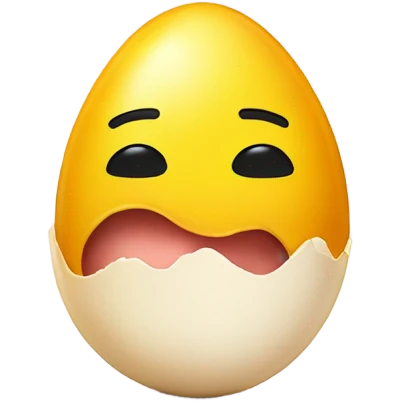 lick an egg emoji