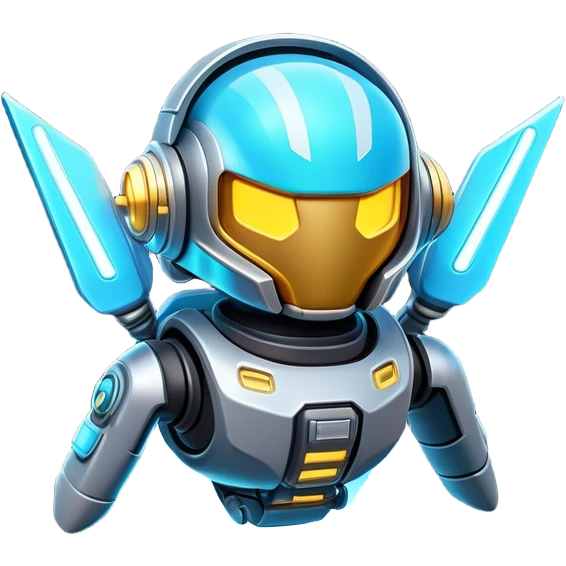 Clash of Clans aesthetic: Cinematic Playful 3D Isometric Jetpack Emoji, rendered in a 3D vector-style similar to standard emojis with minimal shading and bold, simplified shapes. A compact, distinct form with signature details, softly glowing with a futuristic sci-fi warfare charm. Simplified yet unmistakably iconic, highly detailed and consistent, glowing with a soft radiance and high shine. Stylized with a touch of high-tech brilliance and a soft glowing outline, capturing the essence of a beloved gaming relic with a friendly, playful manner! emoji