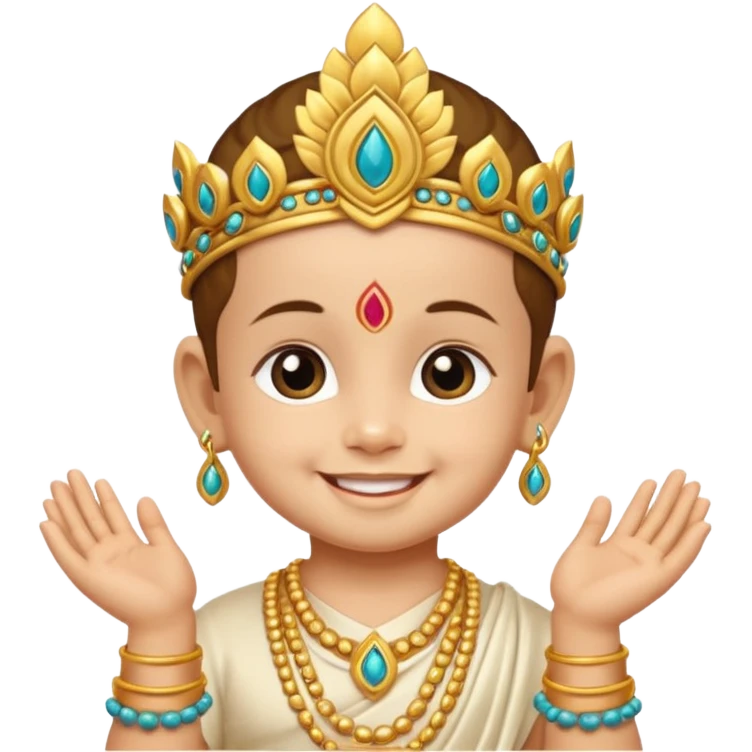Cute baby murugan emoji