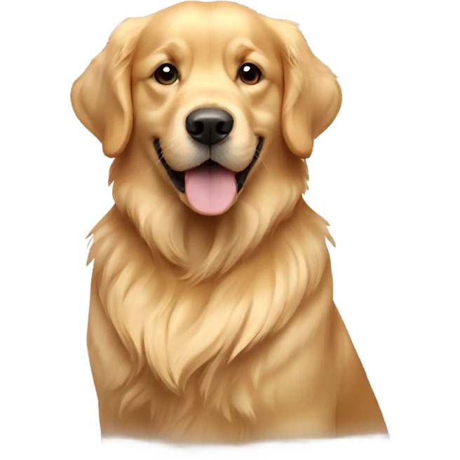 Golden retriever emoji